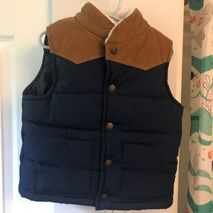 Boy’s puffer vest